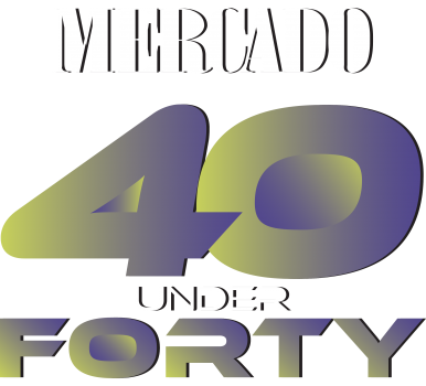 Logo 40 under 40 (con sombra negra) (old)